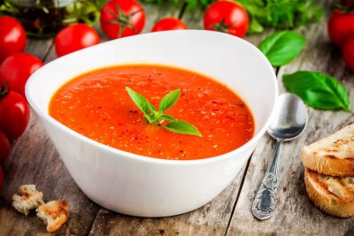 Hearty Tomato-Bean Soup Recipe