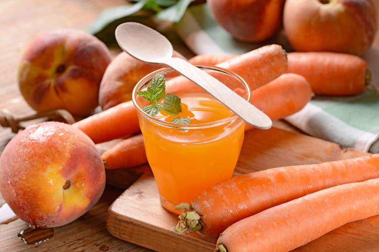 Peachy Carrot Juice