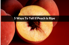 How To Tell If A Peach Is Ripe