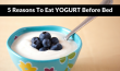 Yogurt Before Bed